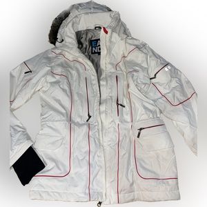 EandO E+O Y2K Nevica women's size 10/ Small ski / snow jacket RARE